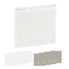 LEGRAND - Tecla Niloé Step - Portaetiquetas - Interruptor y conmutador - Blanco mate