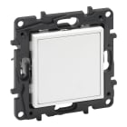 LEGRAND - Tapa ciega y adaptador para Mosaic Niloé Step - Blanco mate