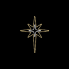 PRILUX - Motivo STAR 8 LED puntas DOBLE 11W blanco cálido/blanco