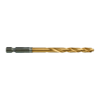 MILWAUKEE - BROCA SHOCKWAVE HSS-G TIN RED HEX 6 MM - 1 PC