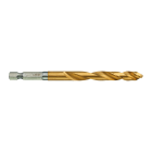 MILWAUKEE - BROCA SHOCKWAVE HSS-G TIN RED HEX 8 MM - 1 PC