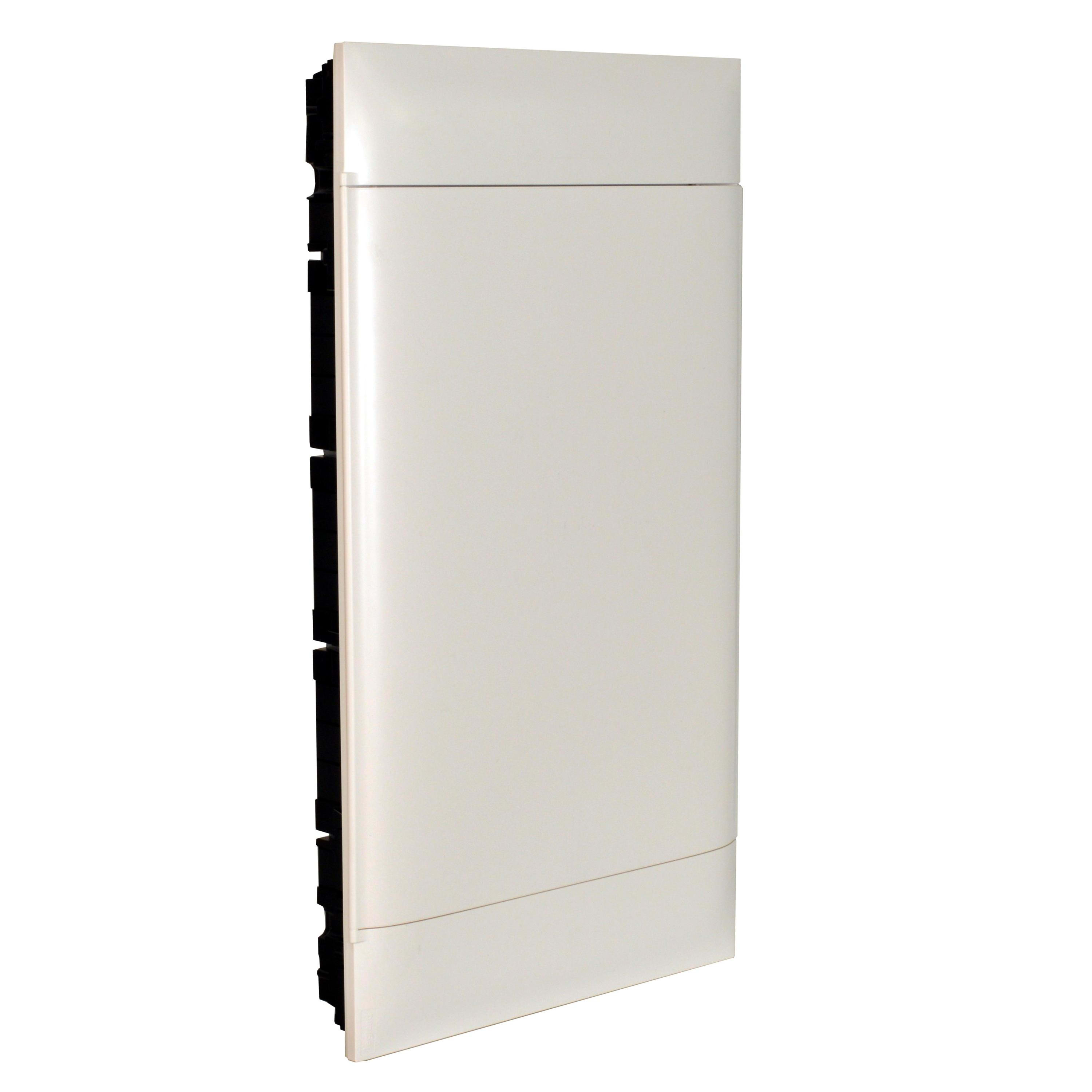 LEGRAND - Caja Empotrar Practibox S puerta lisa 4x12mod - para tabiques convencionales