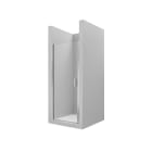 ROCA - Mampara ducha frontal hoja fija 1950x1200 URA DF WALK-IN plata brillo