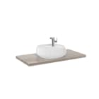 ROCA - Encimera hidrófuga SAVANA para lavabo 1000x500x38mm roble