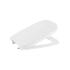 ROCA - Asiento y tapa de Supralit® DEBBA Square de caída libre