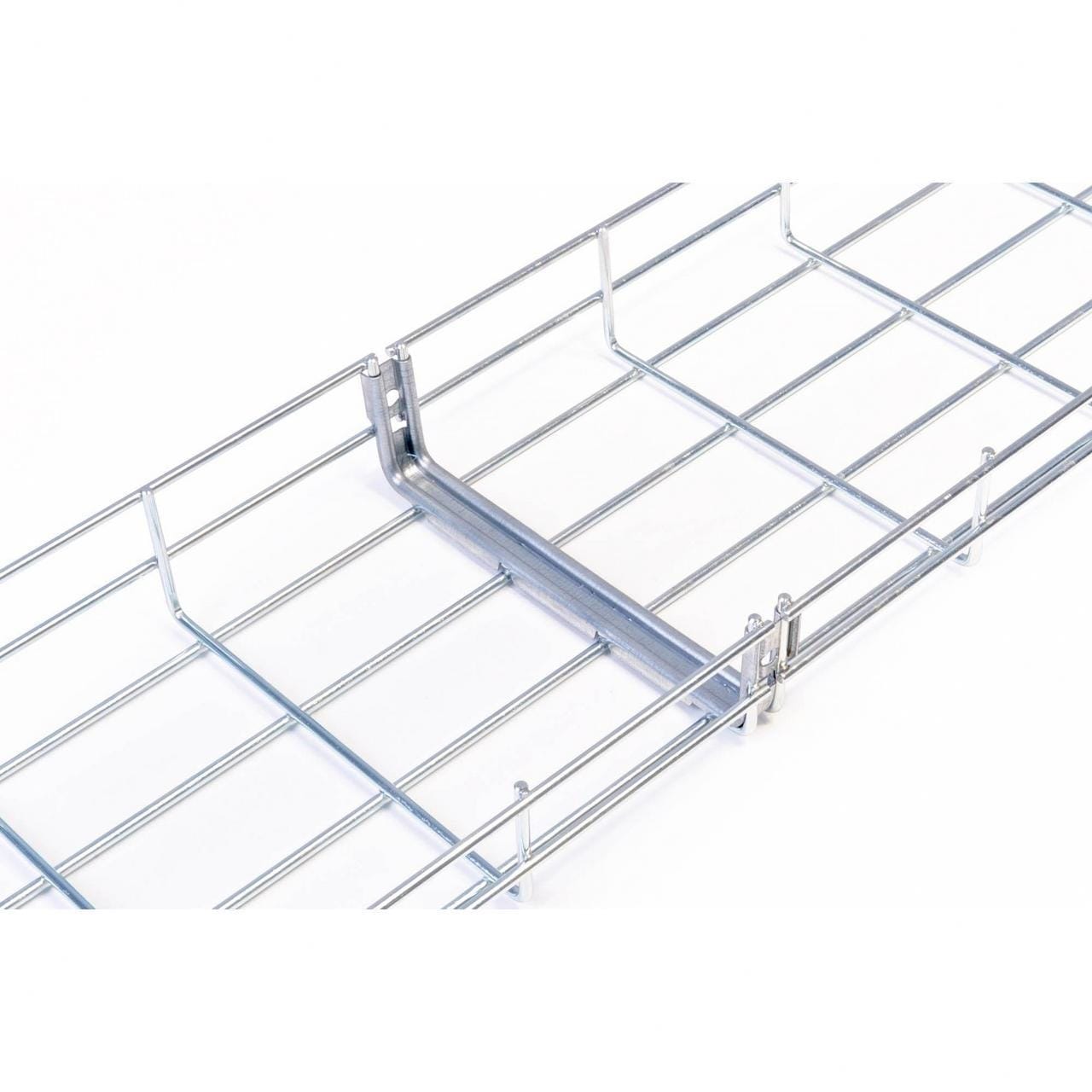 AISCAN - Bandeja metálica portacables de rejilla electrosoldada 200x60mm con recubrimiento exclusivo Aiscan R1000