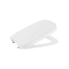 ROCA - Asiento y tapa de Supralit® DEBBA Square blanco de caída amortiguada