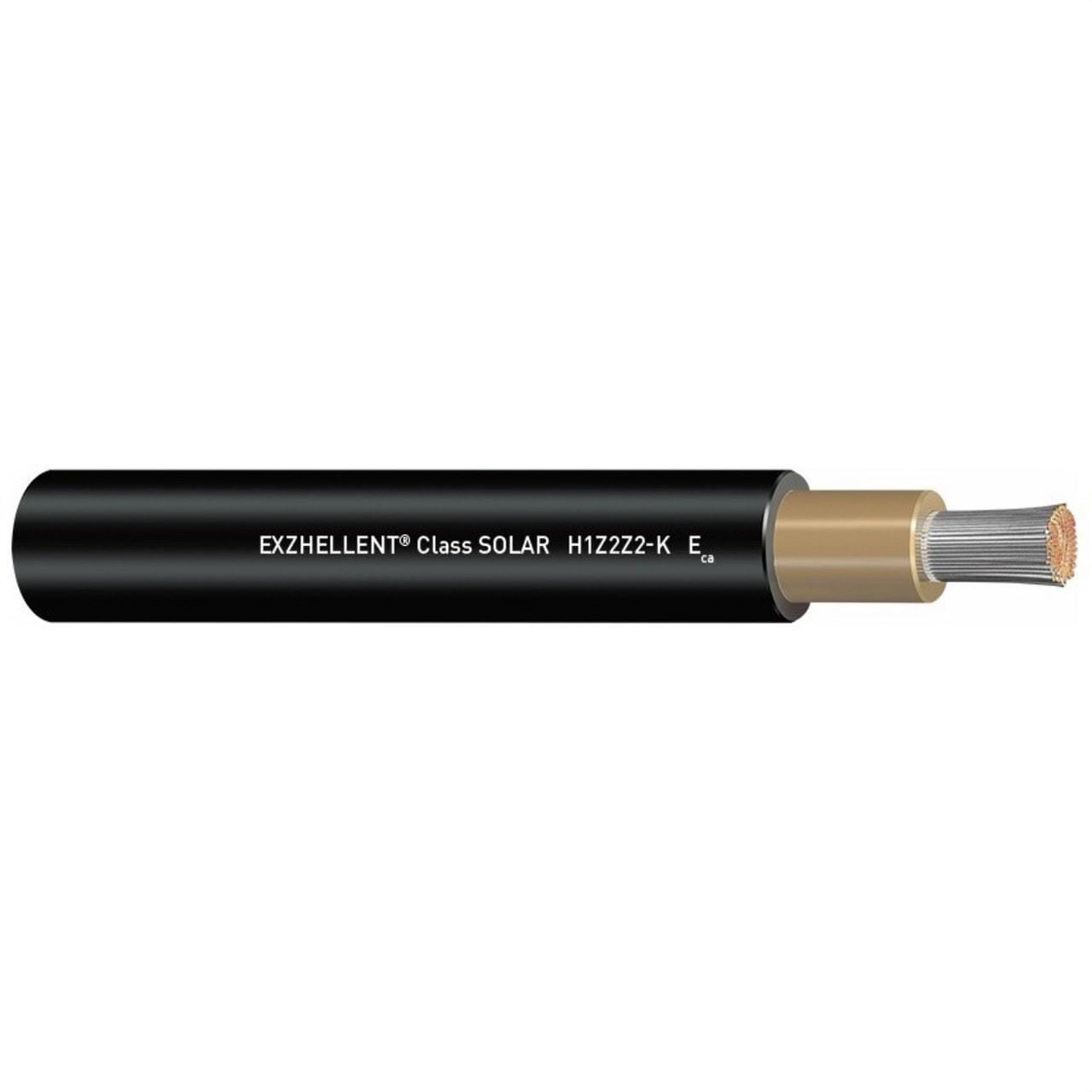 GENERAL CABLE - Cable EXZHELLENT Class SOLAR H1Z2Z2-K 1,8kV 1x10 rojo (Bobina)