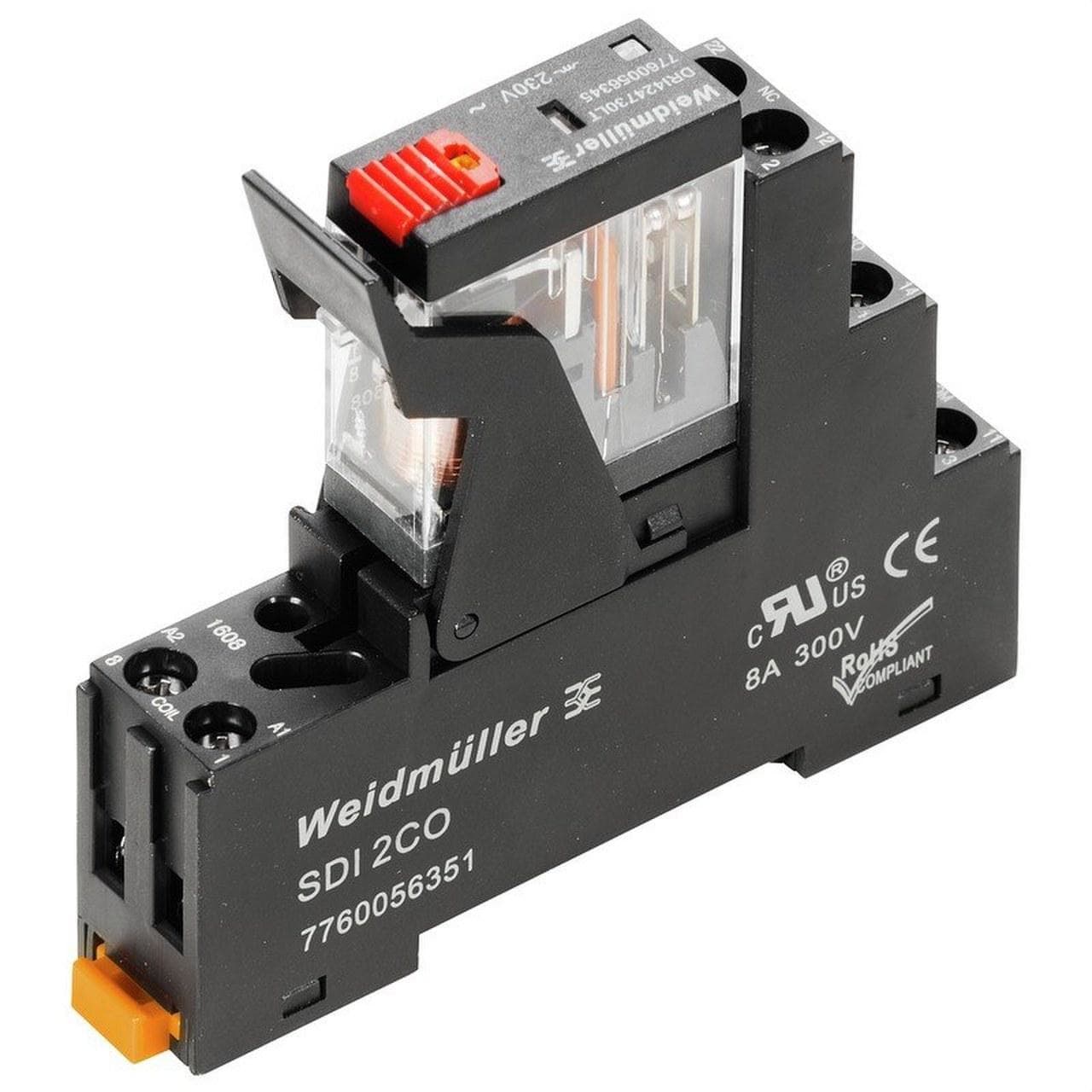 WEIDMULLER - Kit relé DRI 24V AC 2CO LD/PB