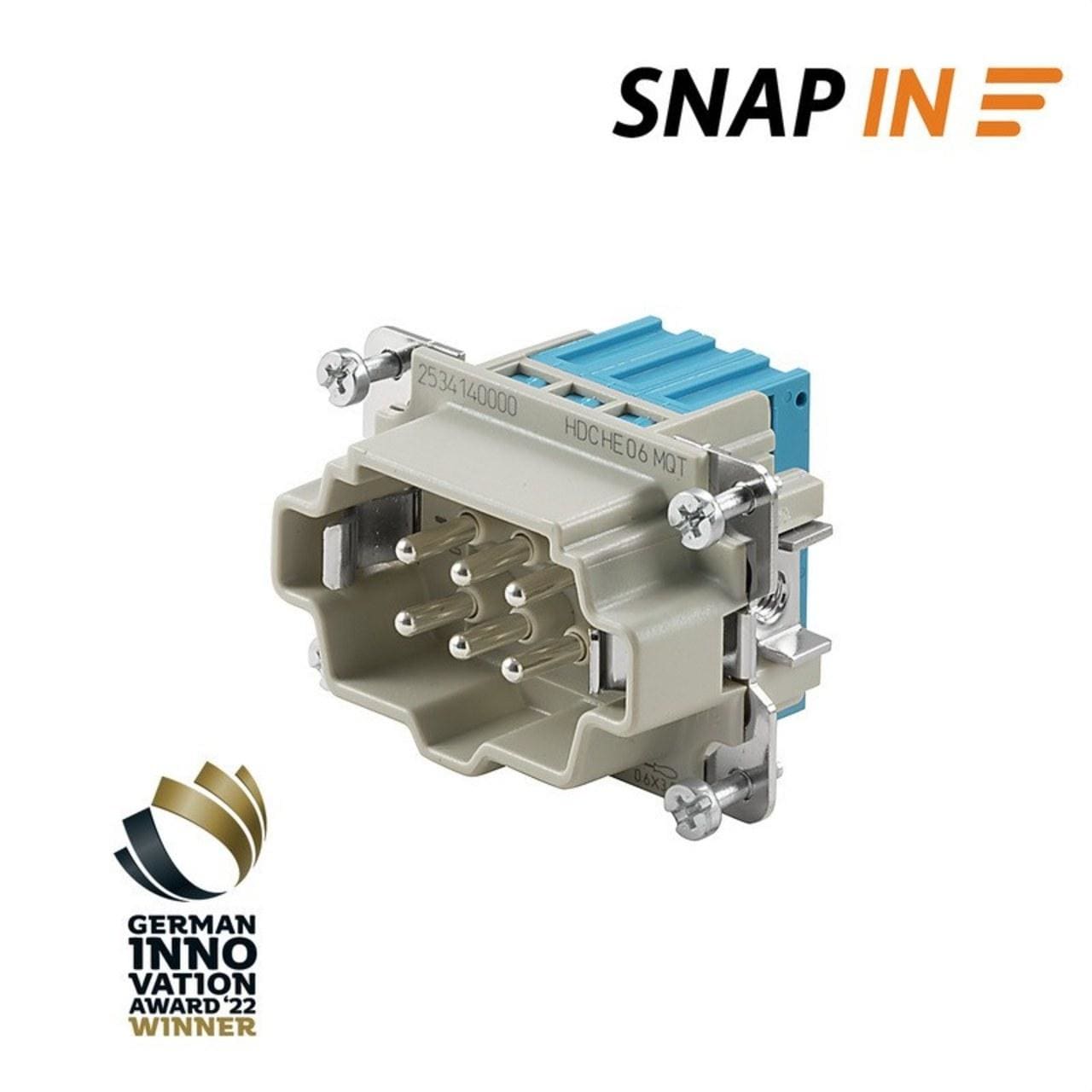 WEIDMULLER - Conector HDC HE 6 MQT