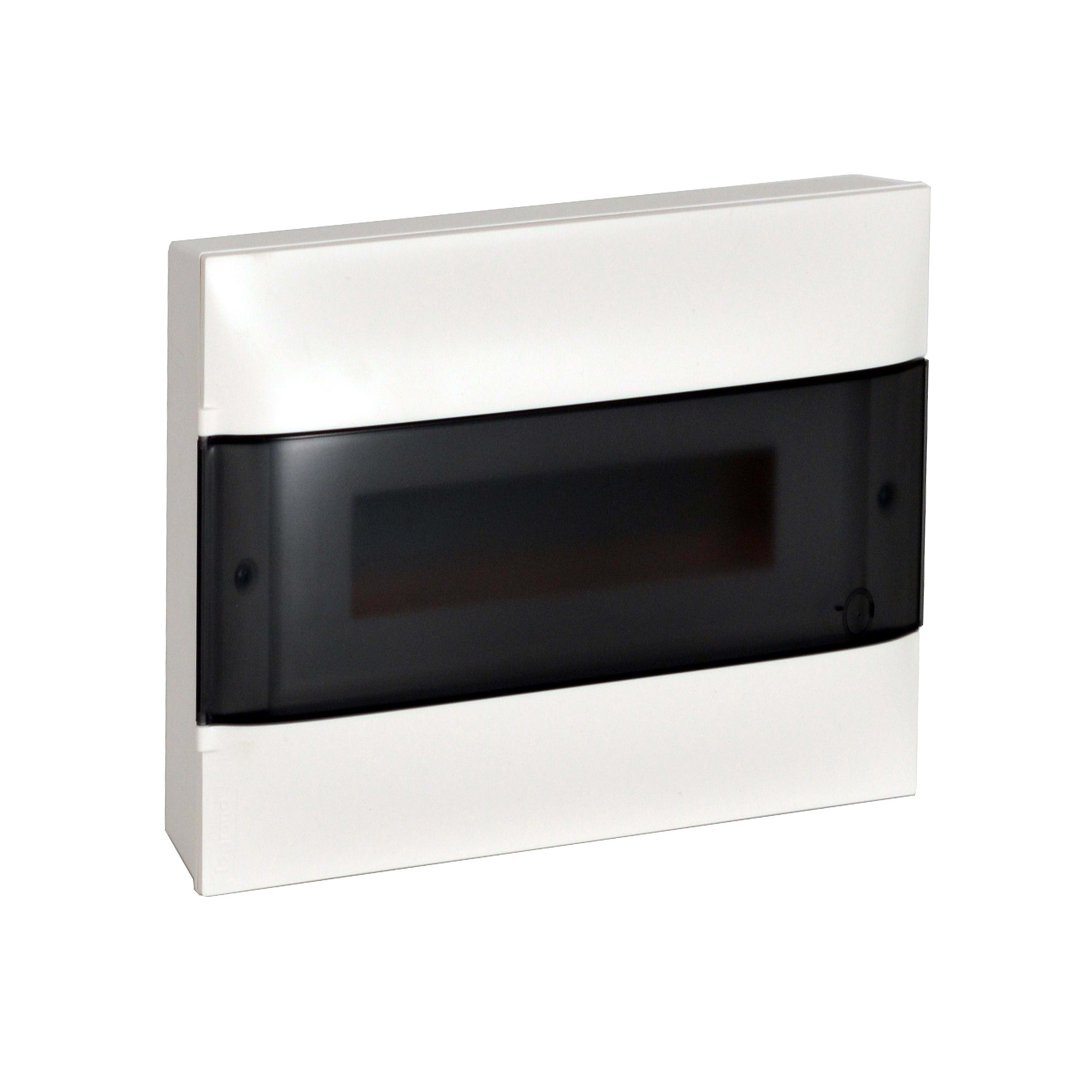 LEGRAND - Caja Superficie Practibox S puerta transparente 1x12mod