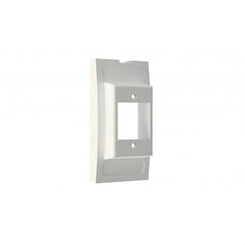 MMCONECTA - Módulo plano 22,5x45mm blanco nieve para conector SC Simplex / LC Dúplex