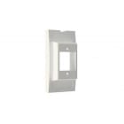 MMCONECTA - Módulo plano 22,5x45mm blanco nieve para conector SC Simplex / LC Dúplex