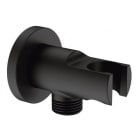 GENEBRE - SOPORTE DE DUCHA CILINDRICO CON TOMA ½" OSLO BLACK