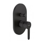 GENEBRE - MONOMANDO DE BAÑO EMPOTRADO CON INVERSOR NEGRO