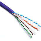EXCEL - EXCEL CAT6 U/UTP 24 AWG CABLE 305M VIOLET DCA