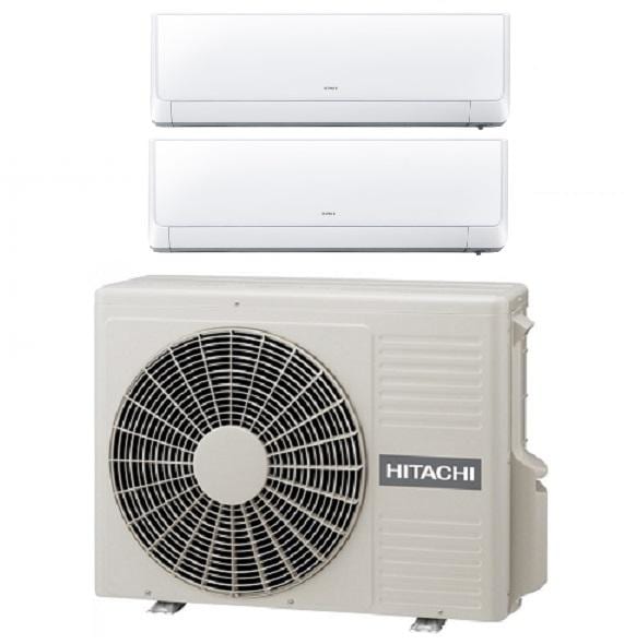 HITACHI - KIT 2X1 RAM-33NP2B+RAK-18QXB+RAK-25RXB. HITACHI
