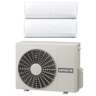HITACHI - KIT 2X1 RAM-33NP2B+RAK-18QXB+RAK-25RXB. HITACHI