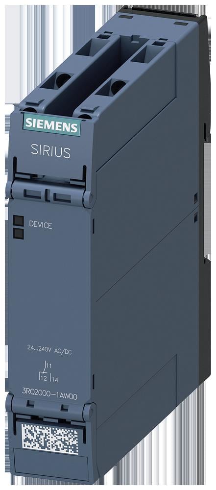 SIEMENS - Relé de acoplamiento en el gabinete industrial 1 contacto de conmutación, amplio rango de voltaje 24V a 240V terminal de tornillo de CA / CC
