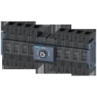SIEMENS - Conmutador de transferencia manual MTSE, tamaño 2, 415V, 100A, 4 polos, accionamiento frontal unidad base sin maneta, bornes de caja