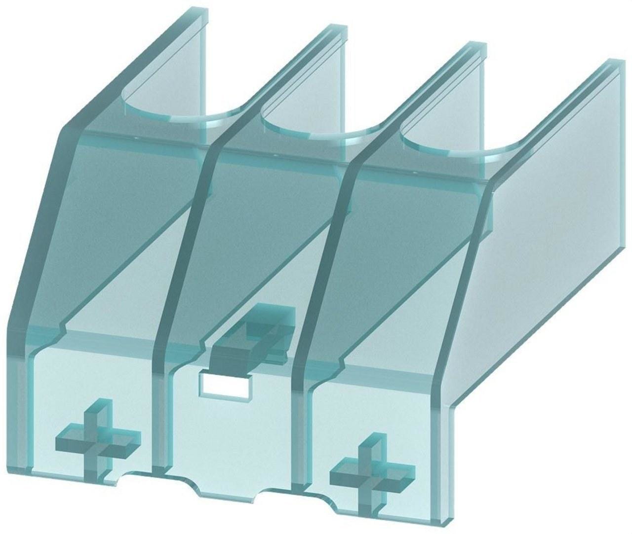 SIEMENS - Tapa cubrebornes, 3 polos para seccionador 3LD3