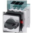SIEMENS - INTERR.PPAL 3LD3 3 POLOS, IU 40A P/AC CON 400V= 15,0 KW FIJACION FRONTAL FIJACION EN TALADRO UNICO 2