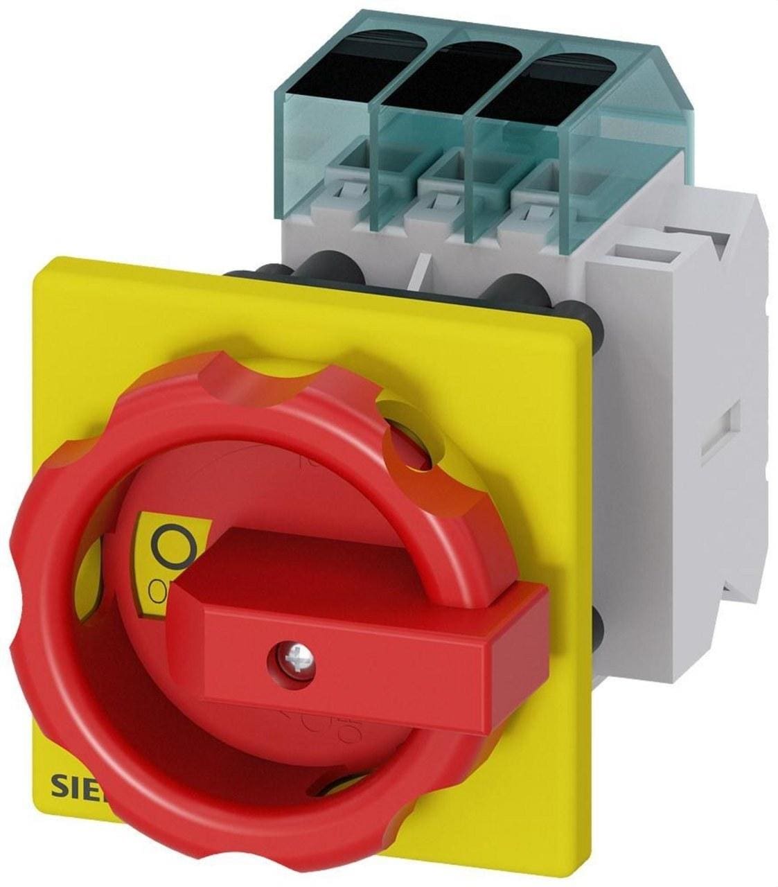 SIEMENS - INT.PRINC.3 P,IU 63A,1NA+1NC,MTA.RJ/AM.66x66mm,400V 22kW,FIJ.FT.FIJ.TDRO.ÚNICO