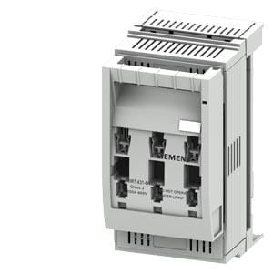 SIEMENS - Portafusibles clase J 100A 600V 3 polos para embarrados de 60mm