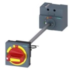 SIEMENS - Accionamiento giratorio puerta paro de emergencia NEMA 1/3R/12 con enclavamiento de puerta, kit de iluminación 24V DC para 3VA4/5 125