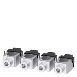 SIEMENS - Borne para conductor redondo Cu para 3VA6 150/250 (4u) con toma alimentación conductor auxiliar