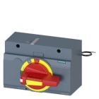 SIEMENS - Accionamiento giratorio IEC IP30/40 kit de iluminación 24V DC para 3VA6 400/600, frontal paro de emergencia