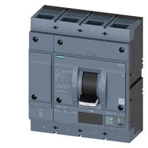 SIEMENS - Interruptor automático IEC, 1000A, 4 polos, 110kA, ETU550, LSI, conexiones planas con tornillo