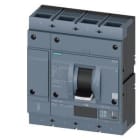 SIEMENS - Interruptor automático IEC, 800A, 4 polos, 110kA, ETU550, LSI, conexiones planas con tornillo