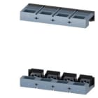 SIEMENS - Conexión plana tornillo placa rosca métrica + tapas (4u) para 3VA1/2 1000
