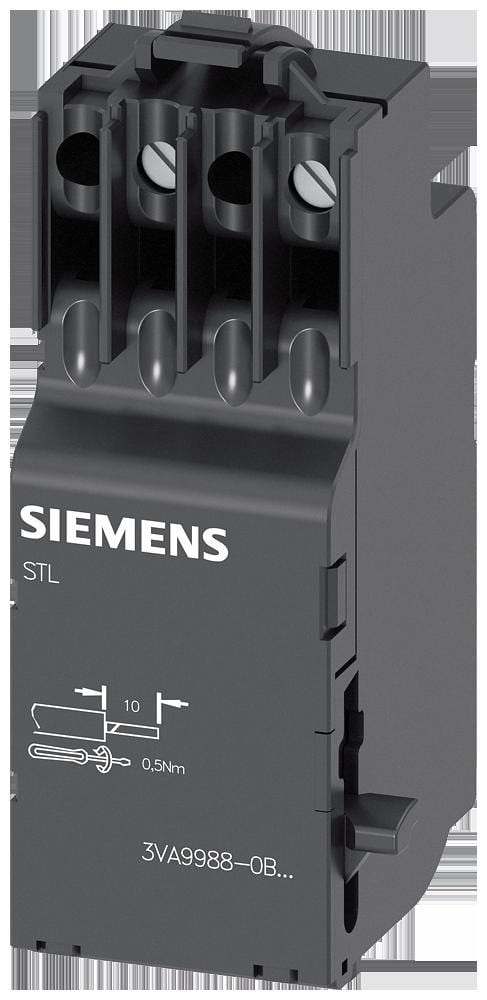 SIEMENS - Disparador mínima tensión izquierda para enclavamiento eléctrico 24V DC para 3VA1/2