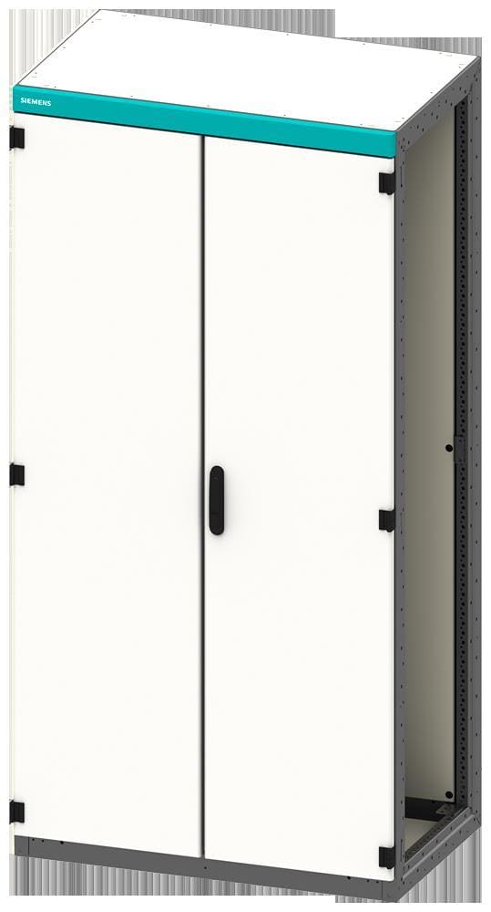 SIEMENS - Armario vacío Sicube, IP55, 1800x1000x400mm, sin paredes laterales