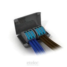 ETELEC - Dispositivo de protección IPX8 MINIBOX SIZE-2 0,6/1KV con aislamiento en gel
