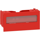 Schneider Electric - Portaetiquetas rojo
