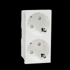 Schneider Electric - SCHUKO DOBLE POLAR SIN TORNILLOS