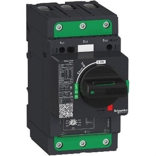 Schneider Electric - Disyuntor magnético GV4L 7A 50kA con EVERLINK
