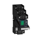 Schneider Electric - Relé rxm con ltb + led y zócalo de terminales separados, 2nanc 10a 24vdc