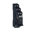 Schneider Electric - Relé rxg con led y zócalo, 2nanc 5a 230vac con varistor