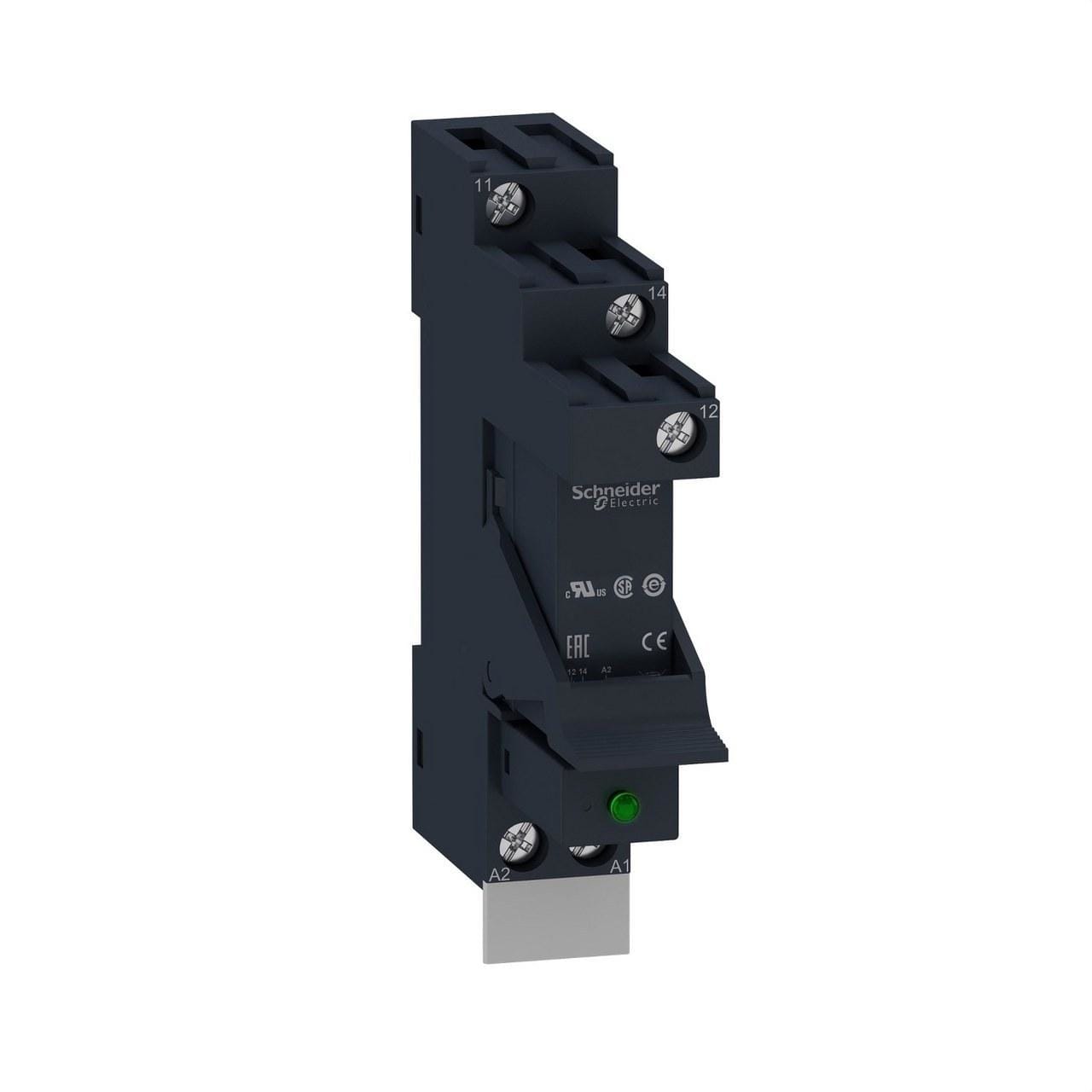 Schneider Electric - Relé rsb y zócalo,1nanc 12a 24vdc con diodo