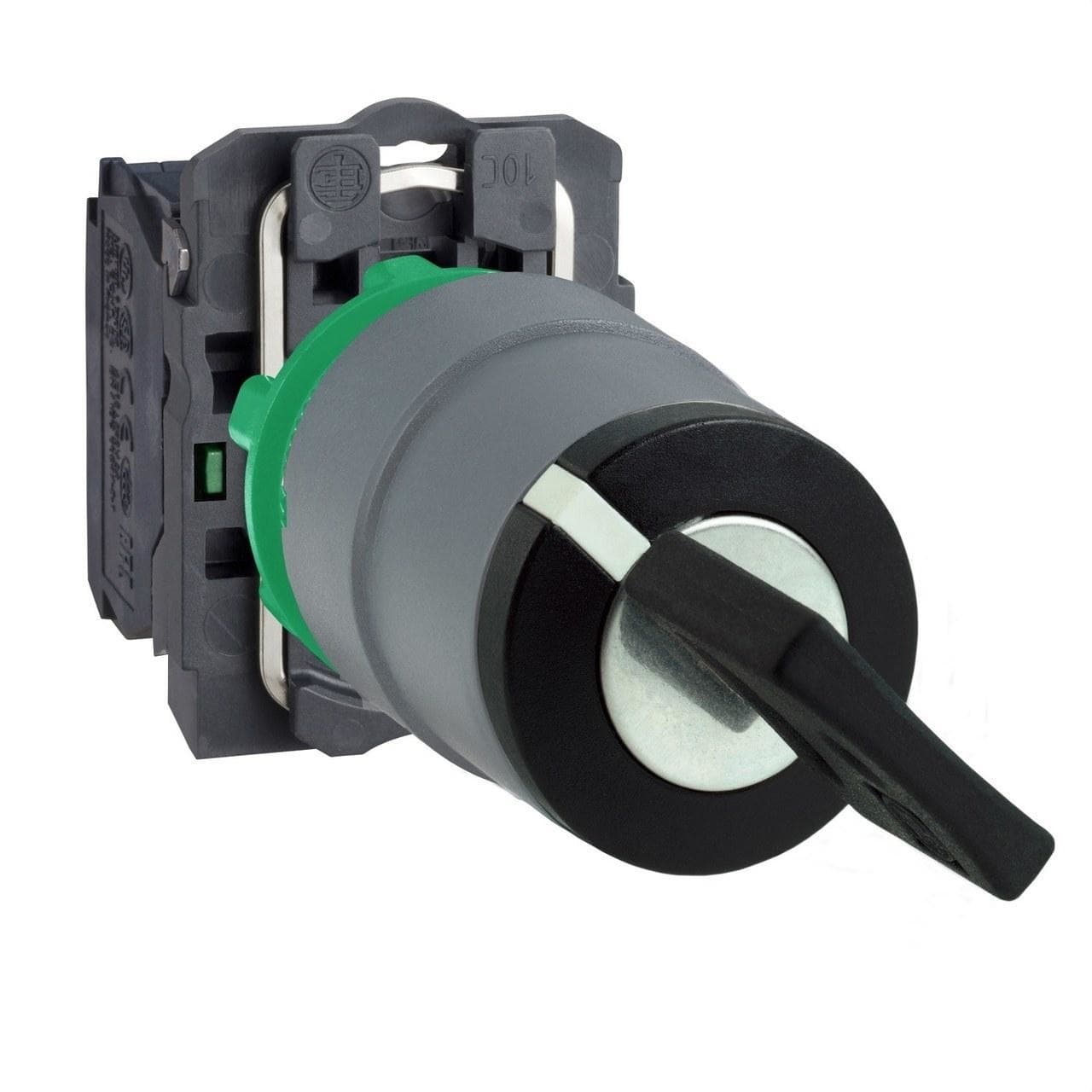 Schneider Electric - Selector XB5 2 posiciones retorno a la izquierda 1 NA gris