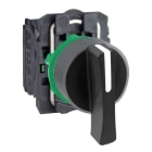 Schneider Electric - Selector XB5 maneta larga 3 posiciones fijas 2 NA gris