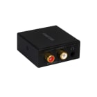 FONESTAR - Convertidor de audio digital a analógico salida de auriculares formato PCM SPDIF estéreo DAC de 24 bits 32-96 kHz