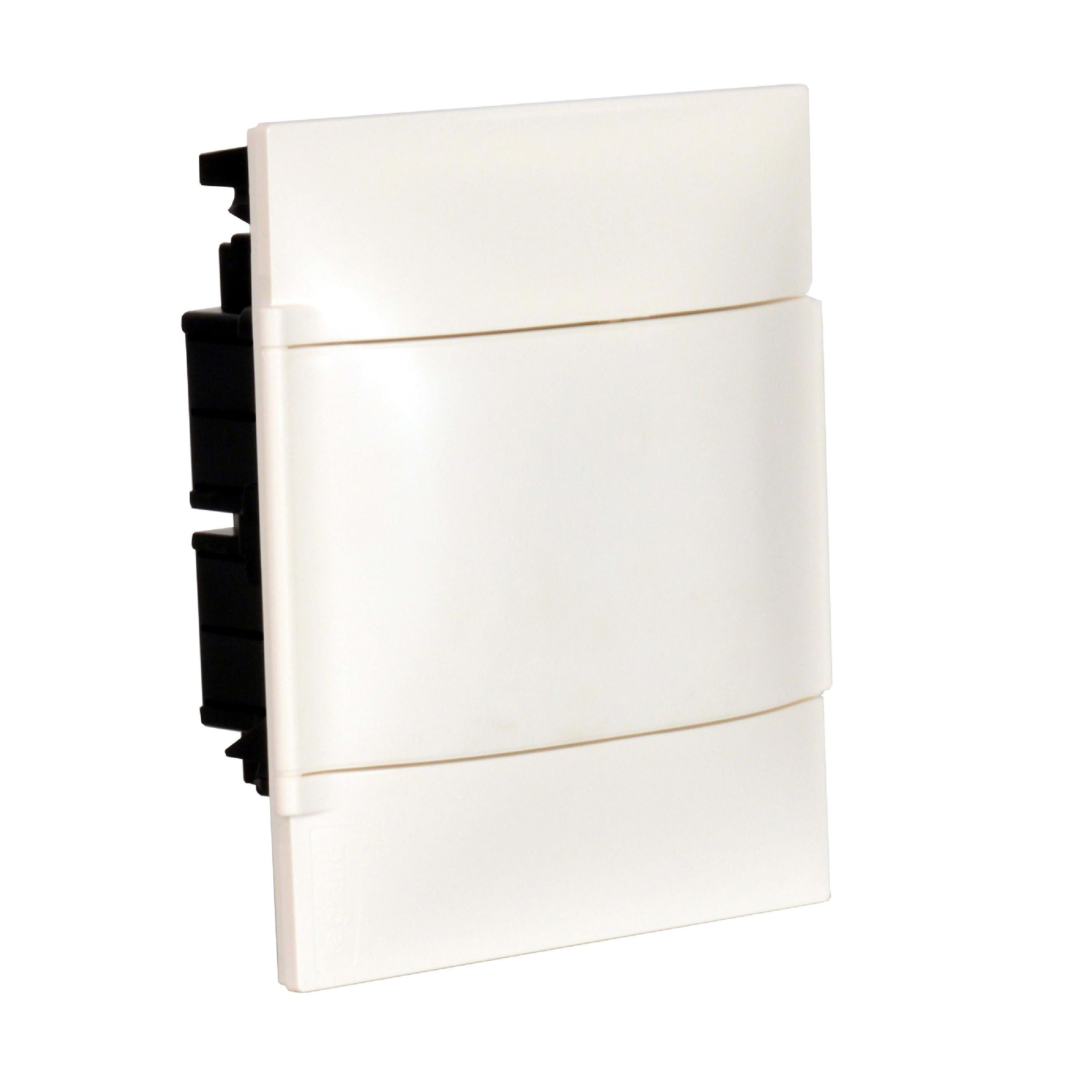 LEGRAND - Caja Empotrar Practibox S puerta lisa 1x8mod - para tabiques prefabricados