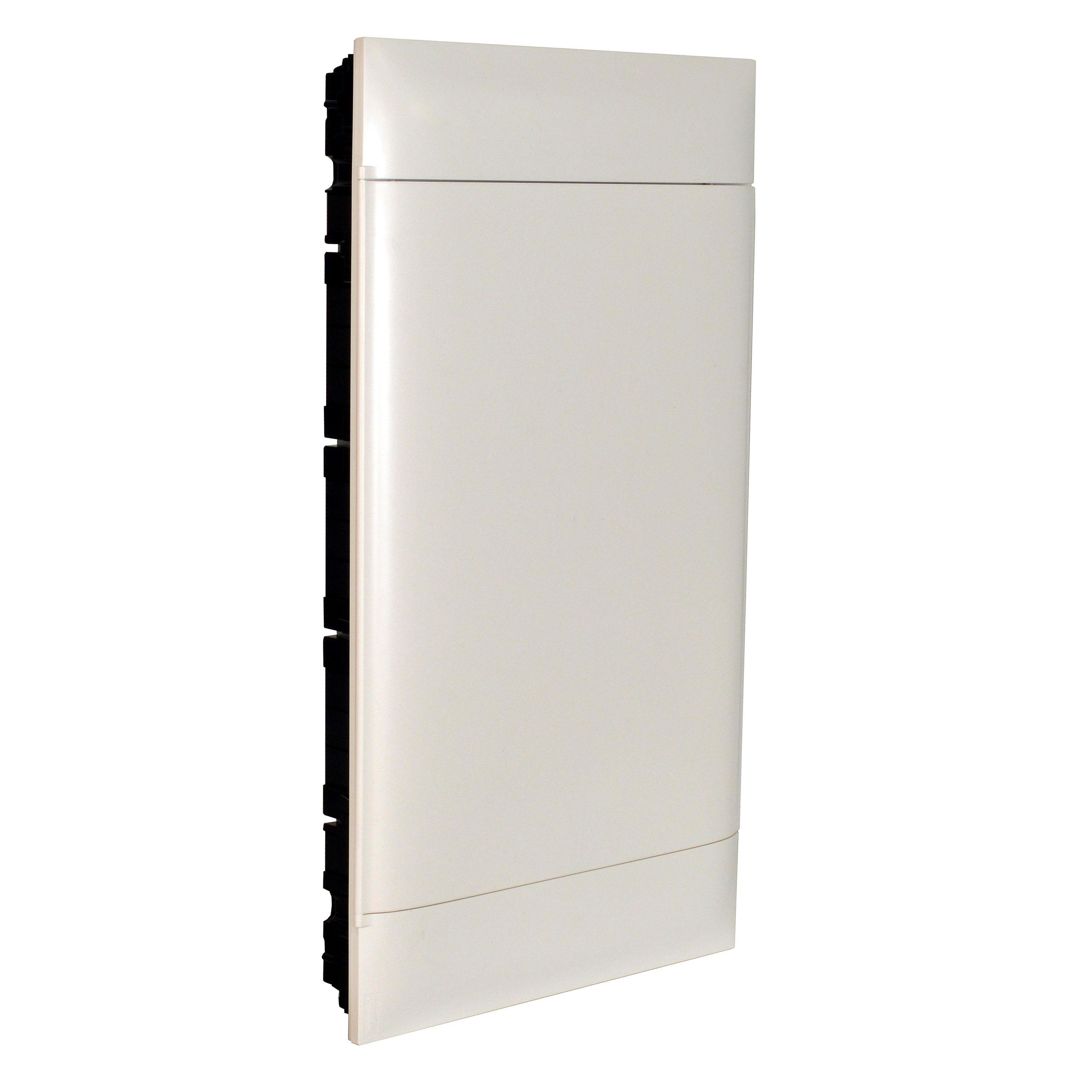 LEGRAND - Caja Empotrar Practibox S puerta lisa 4x18mod - para tabiques prefabricados
