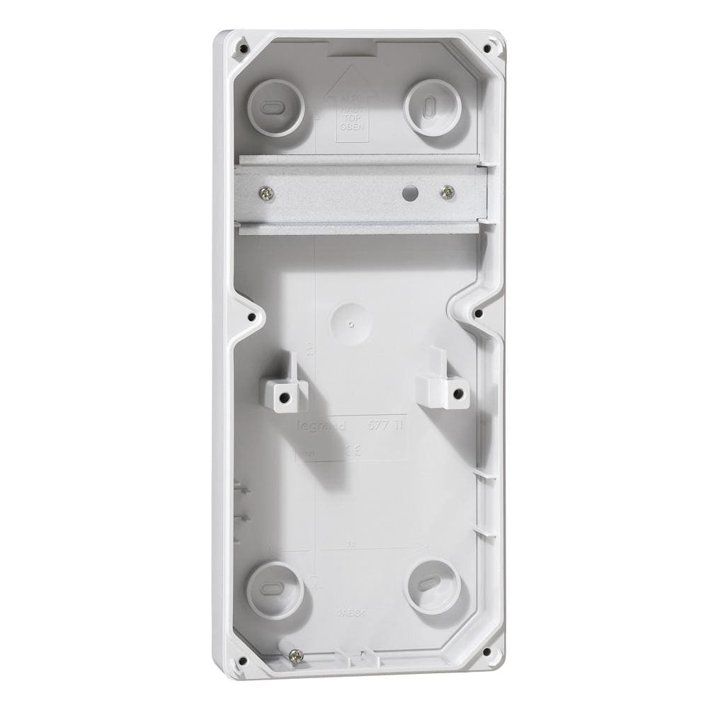 LEGRAND - Caja de montaje en superficie para combinados P17. Dimensiones 280x125mm