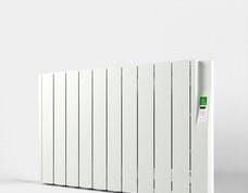 ROINTE - Emisor térmico eléctrico digital SYGMA par 10 elementos 1100W blanco de bajo consumo